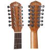 Guitarra Acústica Veelah VGACE-Koa Cutaway Electrificada 12 cuerdas