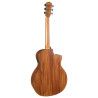 Guitarra Acústica Veelah VGACE-Koa Cutaway Electrificada para zurdos