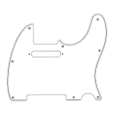 Golpeador 3 Capas Jet Guitars Stratocaster S/S PT300-WH Blanco