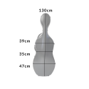 Estuche Cello TCM TCCC-PC01 4/4 purpura texturizado