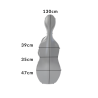 Estuche Cello TCM TCCC-PC01 4/4 purpura texturizado