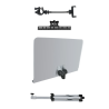 Atril Orquesta TCM MS-533PGY Gris Liso c/soporte para movil