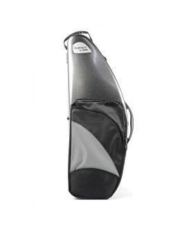 Estuche saxo tenor Bam Hightech 4102XLP con bolsa Tweed