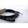Cable de audio macho XLR / jack estéreo - 50 cm