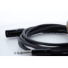 Cable de audio macho XLR / jack estéreo - 50 cm