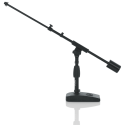 Soporte de micrófono con brazo boom telescópico para escritorio y bombo
