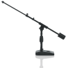 Soporte de micrófono con brazo boom telescópico para escritorio y bombo