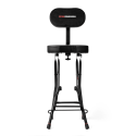 Taburete con soporte para guitarra