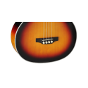 BAJO TAKAMINE ACOUSTIC GB72 E/A CUTWAY - BROWN SUNBURST