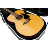 ESTUCHE GUITARRA ACÚSTICA DREADNOUGHT ""GATOR ABS DELUXE