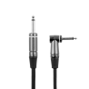 Cable de instrumento jack recto/jack acodado - 3 m