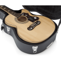 ESTUCHE GUITARRA ACÚSTICA JUMBO ""GATOR GW DELUXE"" - BEIGE