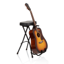 Taburete con soporte para guitarra