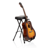 Taburete con soporte para guitarra