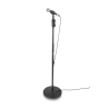 Soporte de micro base redonda 30 cm regulable con una mano