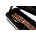 ESTUCHE GUITARRA ACÚSTICA DREADNOUGHT 12 CUERDAS  ""GATOR ABS DELUXE