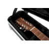 ESTUCHE GUITARRA ACÚSTICA DREADNOUGHT 12 CUERDAS  ""GATOR ABS DELUXE