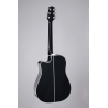 GUITARRA TAKAMINE GD38  E/A DREADNOUGHT CUTAWAY 12 St - NEGRA