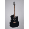 GUITARRA TAKAMINE GD38  E/A DREADNOUGHT CUTAWAY 12 St - NEGRA