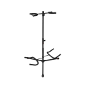 Soporte doble para guitarra con protección de goma