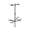 Soporte doble para guitarra con protecci