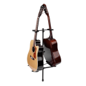 Soporte doble para guitarra con protecci
