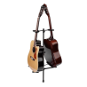 Soporte doble para guitarra con protecci