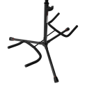 Soporte doble para guitarra con protección de goma