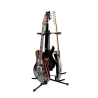 Soporte triple para guitarra con protección de goma