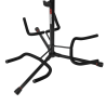 Soporte triple para guitarra con protecc