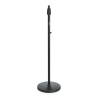 Soporte de micro base redonda 25 cm regu