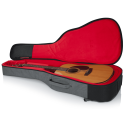 SOFTCASE GUITARRA ACÚSTICA ""GATOR TRANSIT"" - GRIS