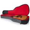 SOFTCASE GUITARRA ACÚSTICA ""GATOR TRANSIT"" - GRIS