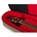 SOFTCASE GUITARRA ACÚSTICA ""GATOR TRANSIT"" - MARRON