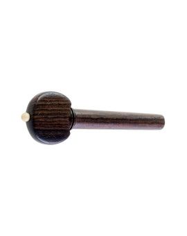 Clavija violín palisandro modelo Hill pin blanco 4/4 4/4 Blanco