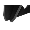Soporte para guitarra estilo X de madera - Negro