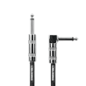 Cable de instrumento jack recto/jack acodado - 9 m