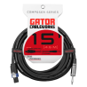 Cable altavoz jack/speakON - 4,5 m