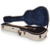 ESTUCHE GUITARRA ACÚSTICA DREADNOUGHT ""GATOR GW DELUXE"" - BEIGE