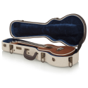 ESTUCHE UKELELE CONCERT ""GATOR GW DELUXE"" - BEIGE