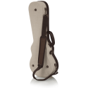 ESTUCHE UKELELE CONCERT ""GATOR GW DELUXE"" - BEIGE