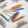 BAQUETAS ZILDJIAN ZKIDS CRAYOLA - Pack 6 unidades / Colores