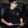 CAMISETA ZILDJIAN LE Z CUSTOM (M)- NEGRA