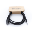 Cable de audio XLR hembra / jack estéreo - 1,5 m