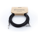 Cable de guitarra jack recto/acodado 1,5 m