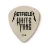 PÚAS JAMES HETFIELD WHITE FANG / CAJA DE 6 UNIDADES - 1,4MM