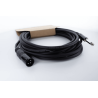 Cable de audio jack XLR/mono macho 10 m
