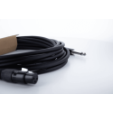 Cable de audio jack XLR/mono hembra de 5 m
