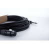 Cable de audio jack XLR/mono hembra de 5 m