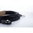 Cable de audio jack XLR/mono hembra de 5 m